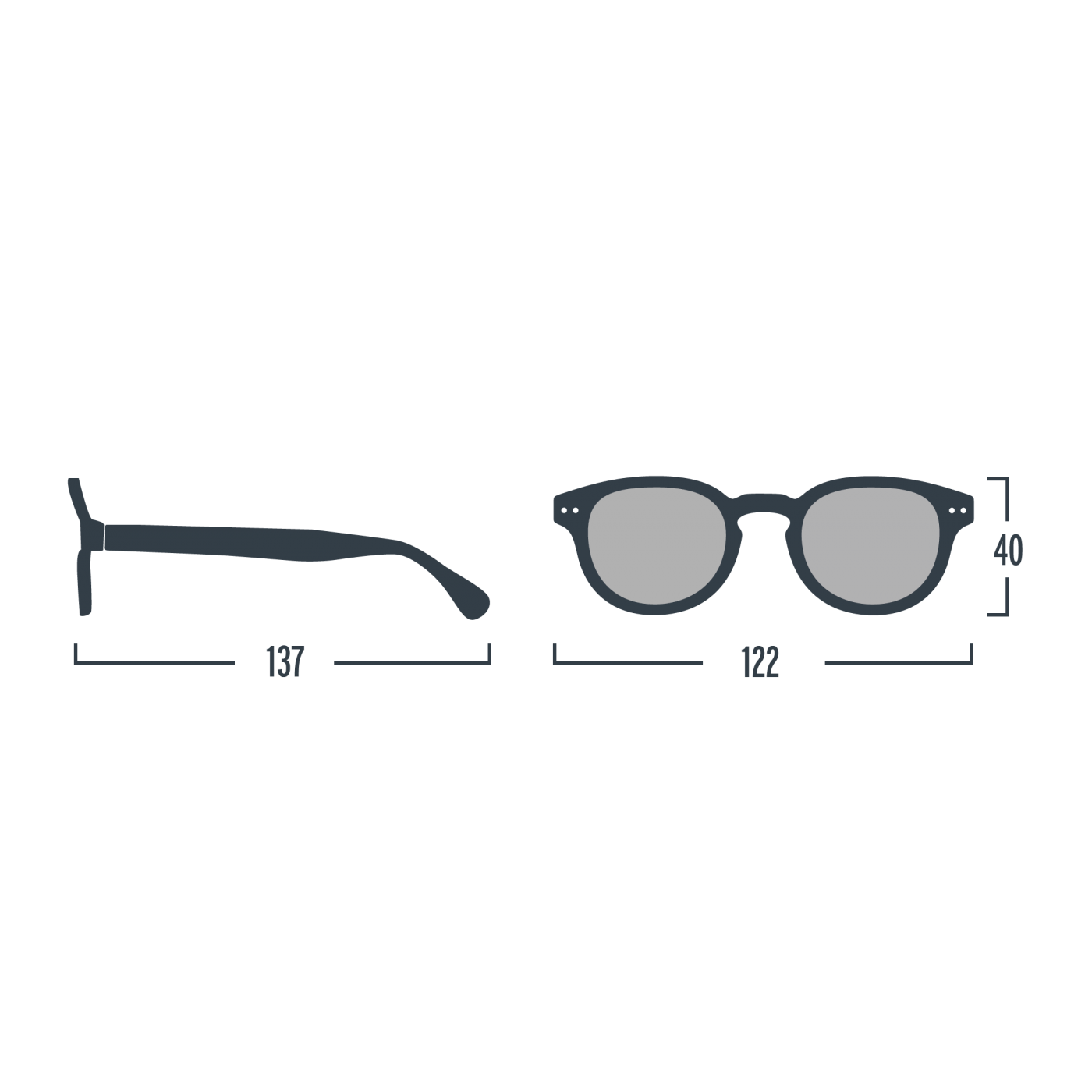 Óculos de Sol encarnados #D para crianças dos 5 aos 10 anos
