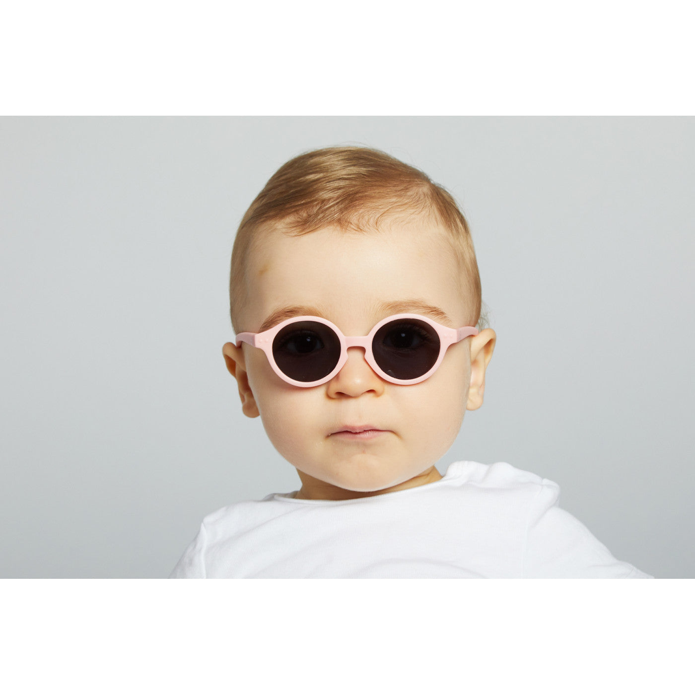 Óculos de Sol Rosa Pastel para bebés dos 0 aos 9 meses