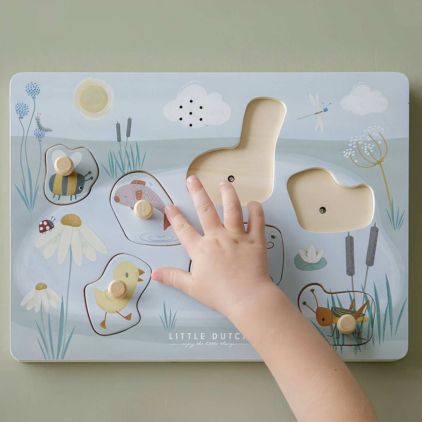 Puzzle de Encaixe Sonoro Little Goose