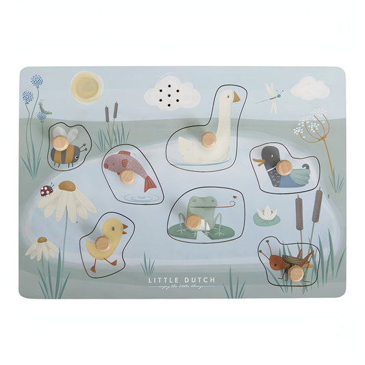 Puzzle de Encaixe Sonoro Little Goose