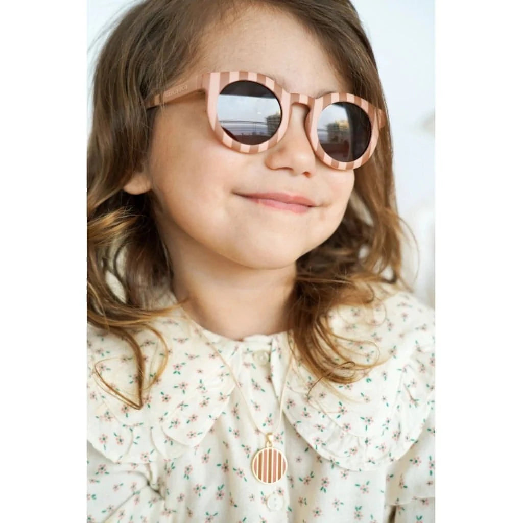 Óculos de Sol Sustentáveis Criança Polarizados Stripes Sunset/Tierra