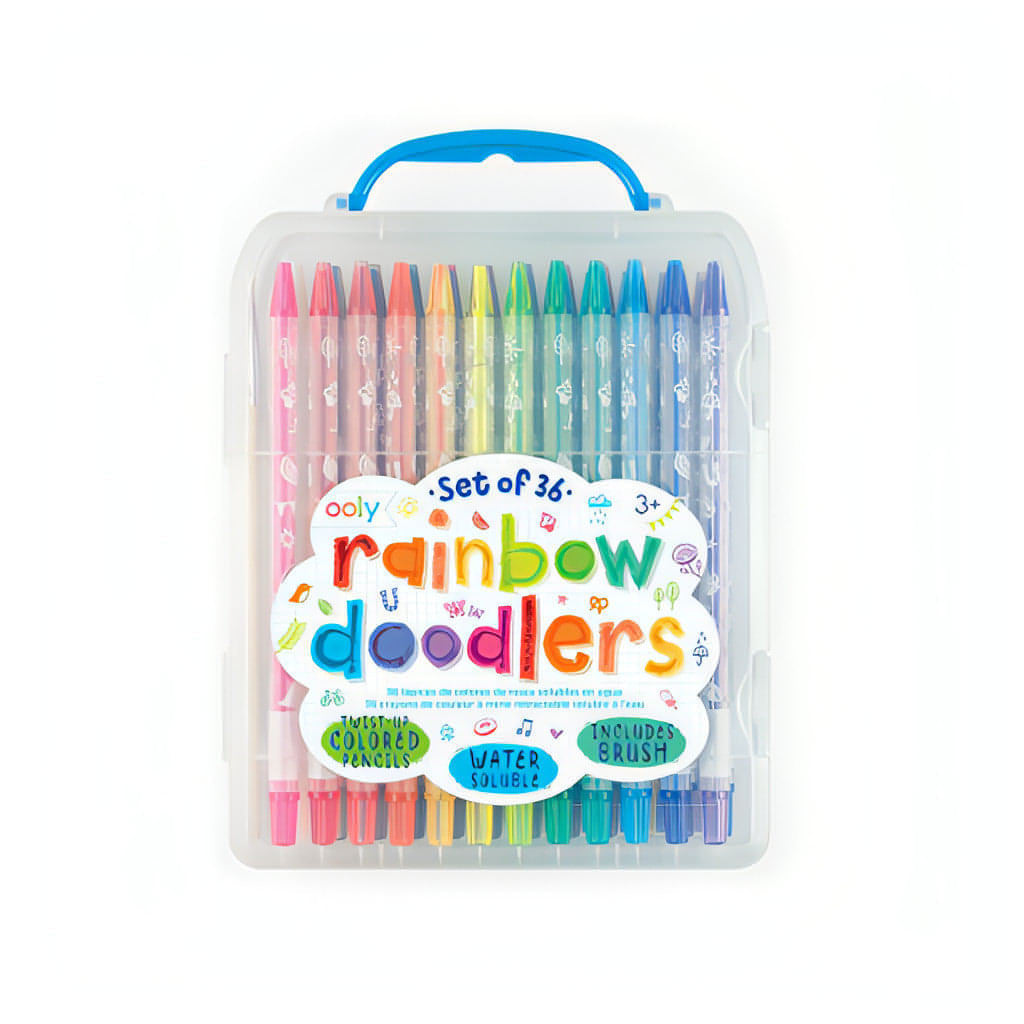 Conjunto de 36 Lápis de colorir à Base de Água Twist-Up